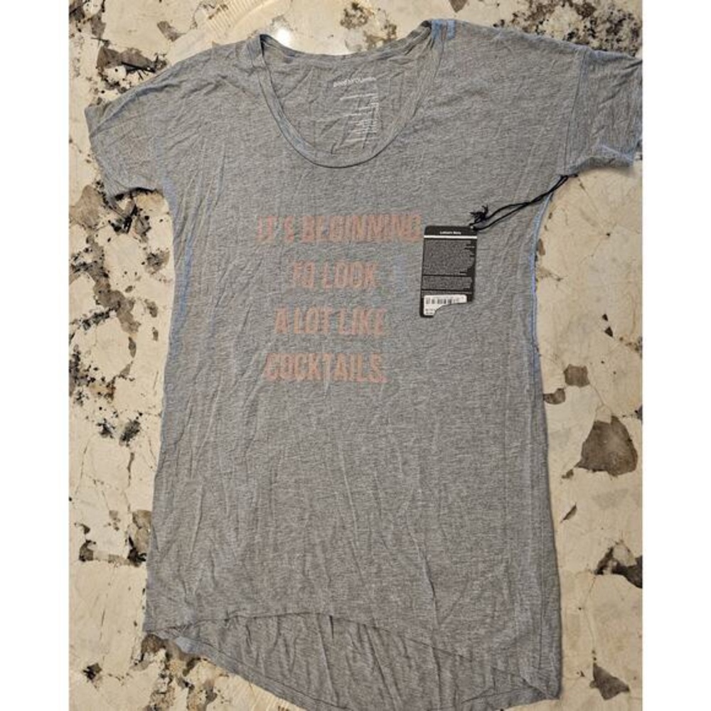 Gray Graphic T-Shirt
